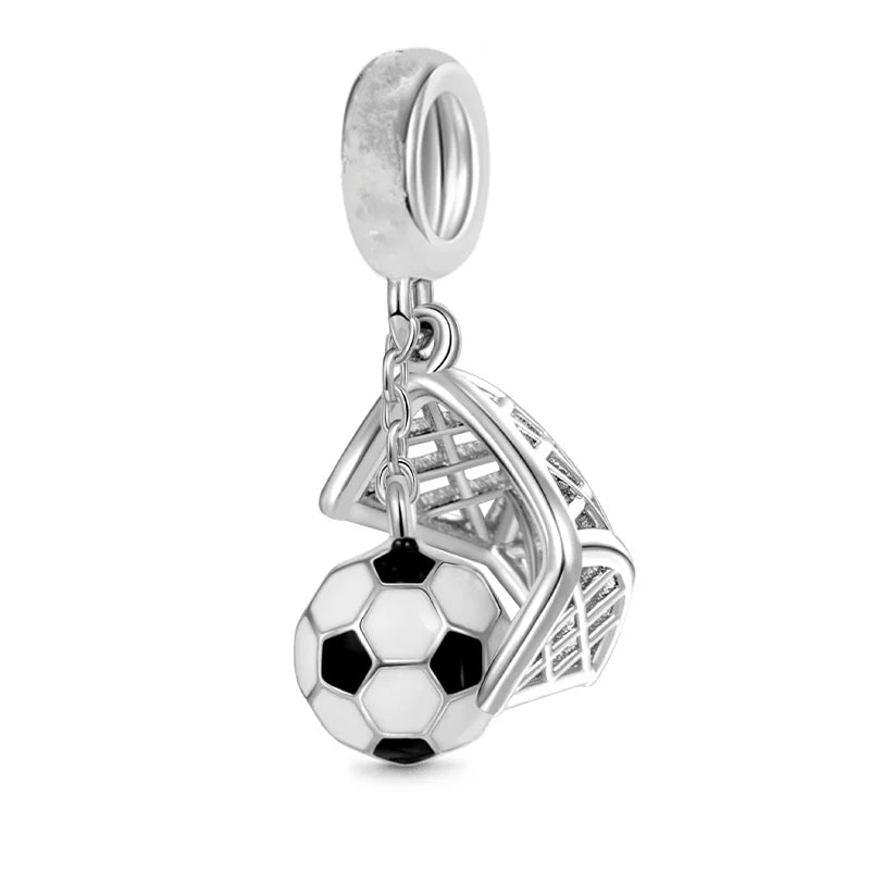 Football goal - charm pendant
