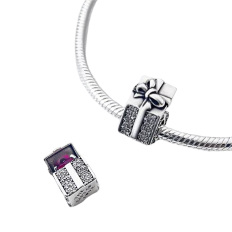 Funkelnde Geschenkbox – Charm