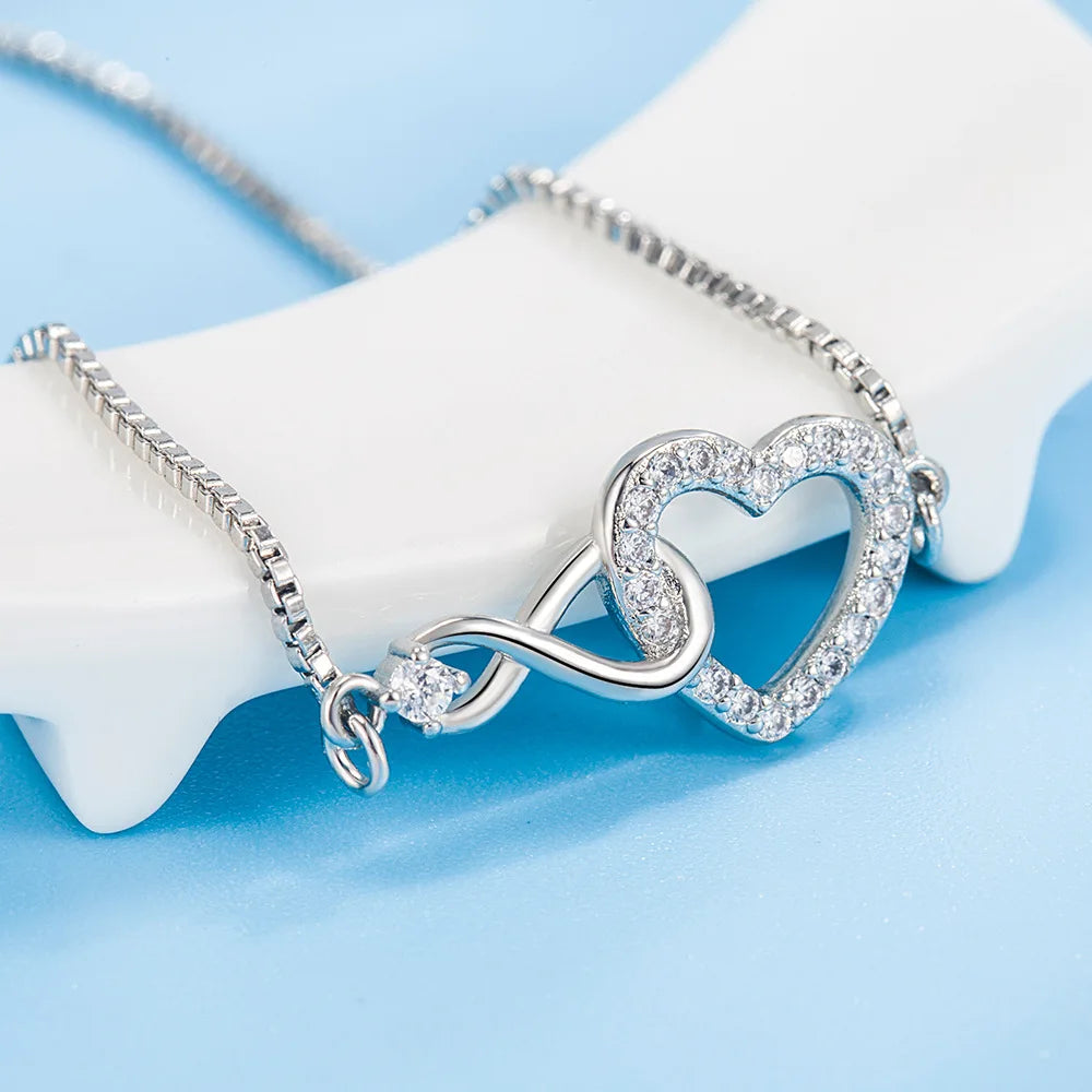 Infinity Heart - Schmuckset