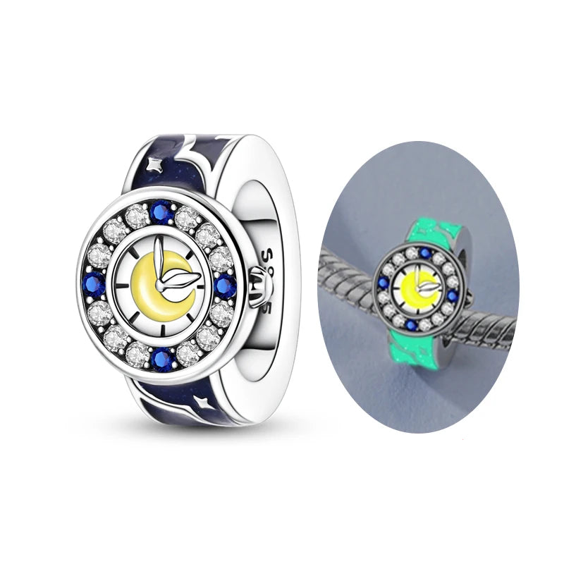 Leuchtende Uhr – Charm