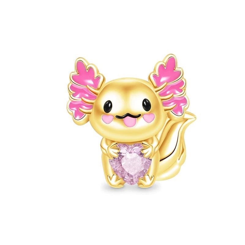 Axolotl Gold – Charm