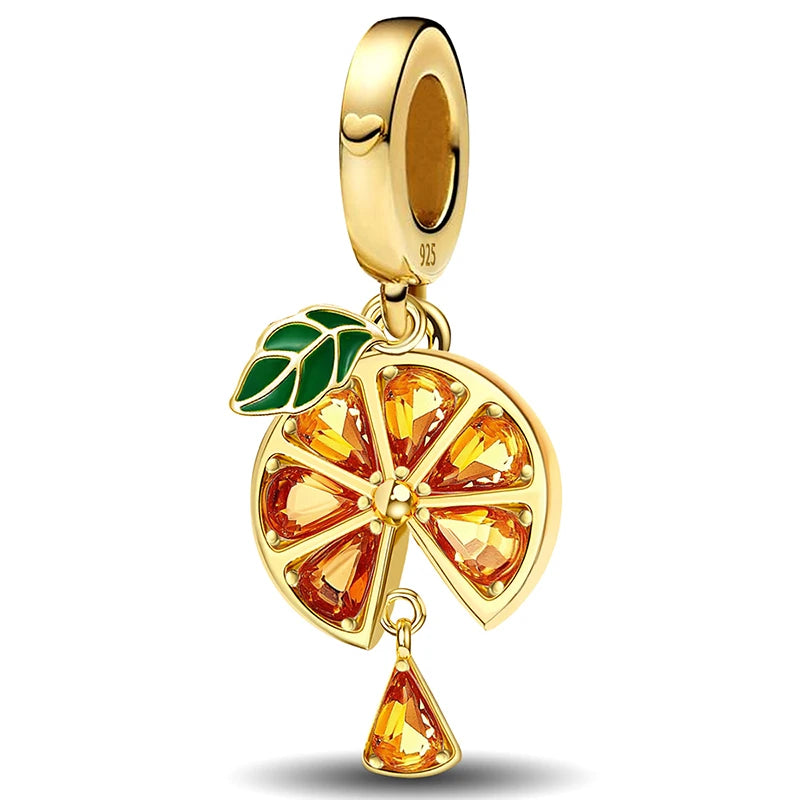 Orange gold - Charm