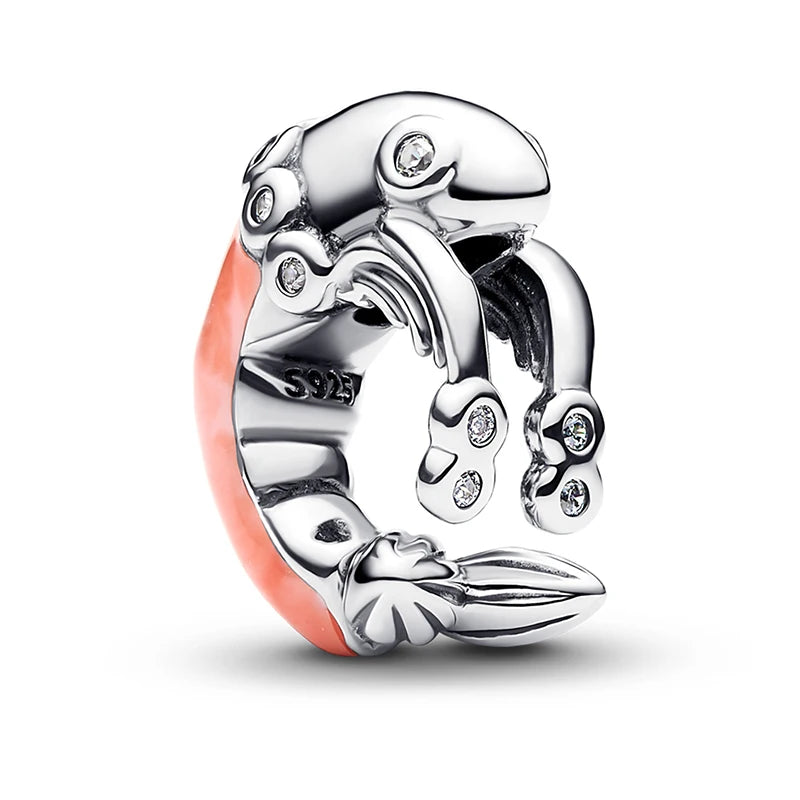 Glitzernde Garnele - Charm