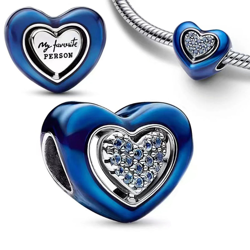 Drehbares Herz – Charm