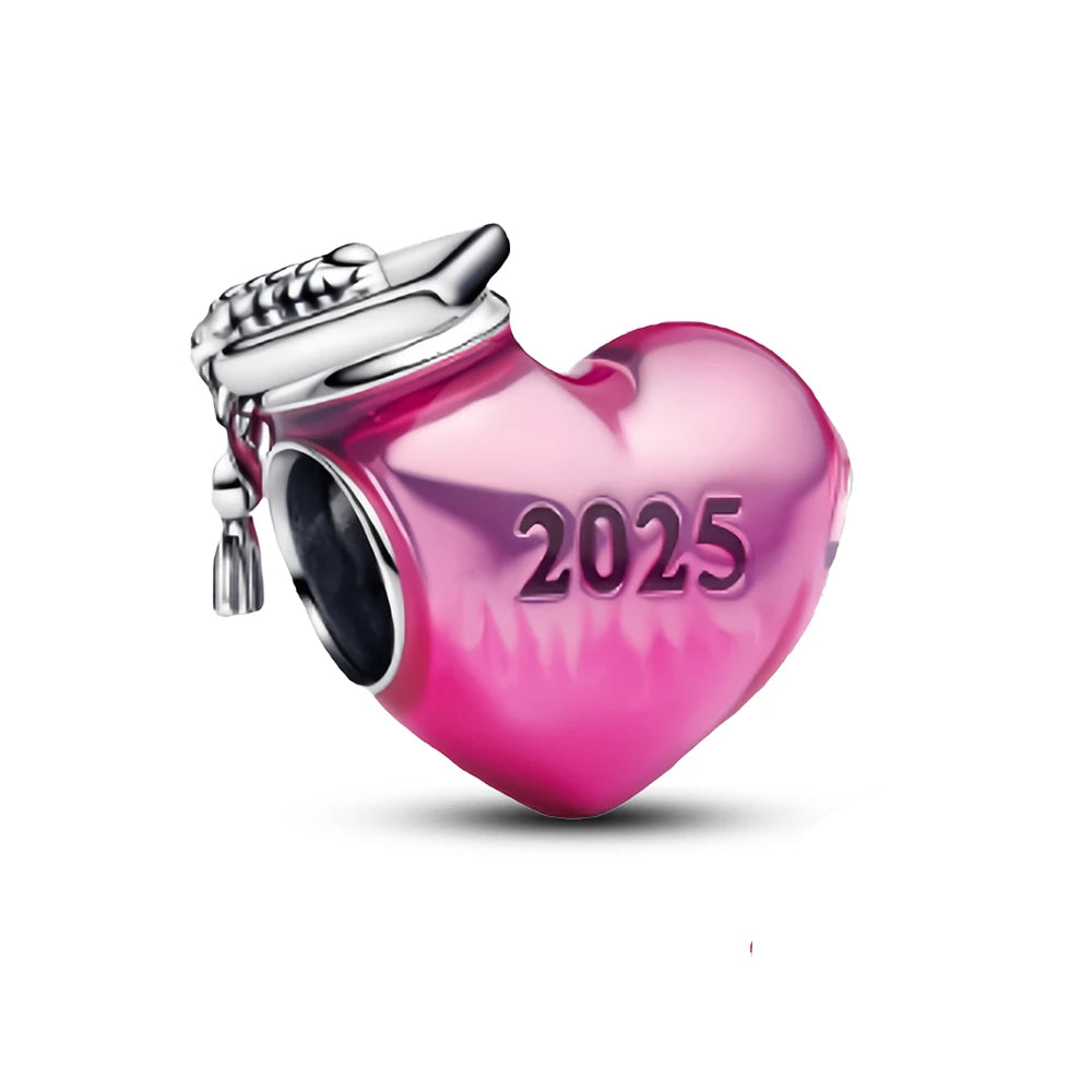 Abschluss 2025 – Herz - Charm