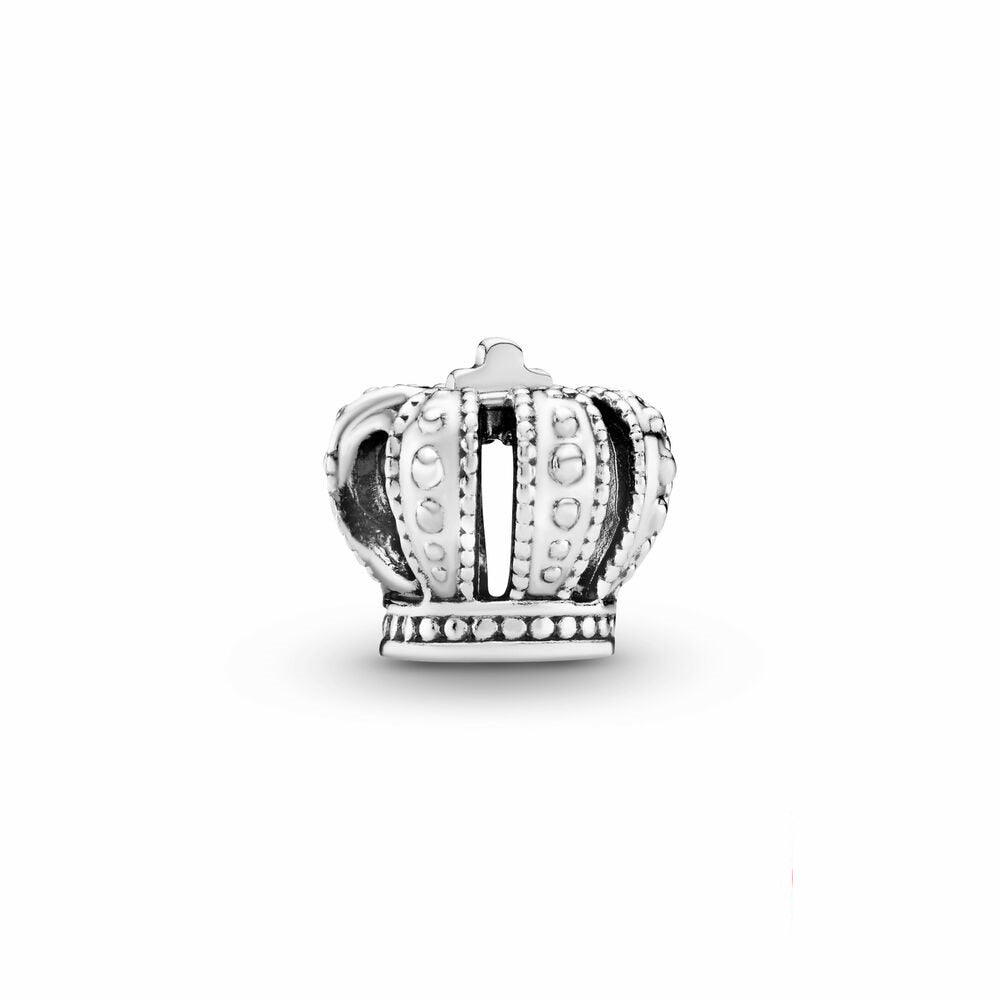Silberne Krone - Charm