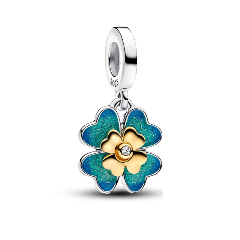 Kleeblatt - Charm-Anhänger