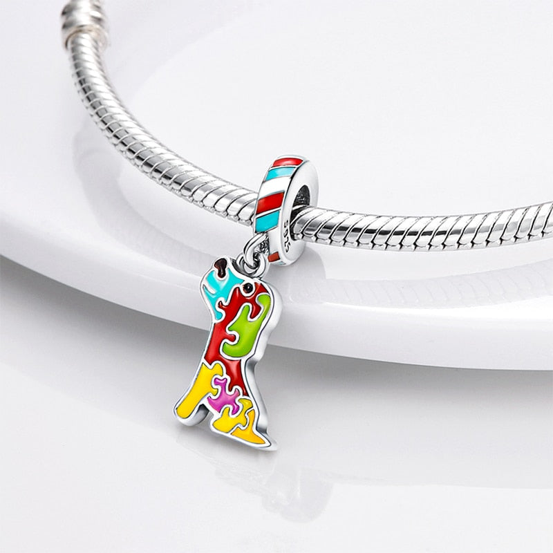 Dog Puzzle - Pendant Charm