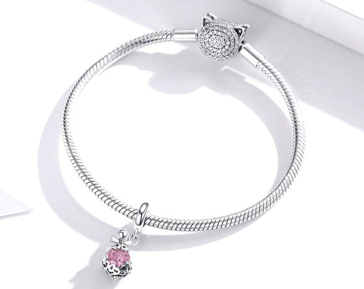 Vintage Parfüm Flasche - Charm-Anhänger