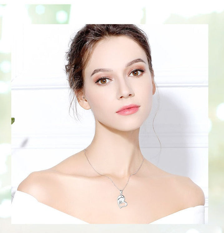 Mother & Daughter Silver - Necklace