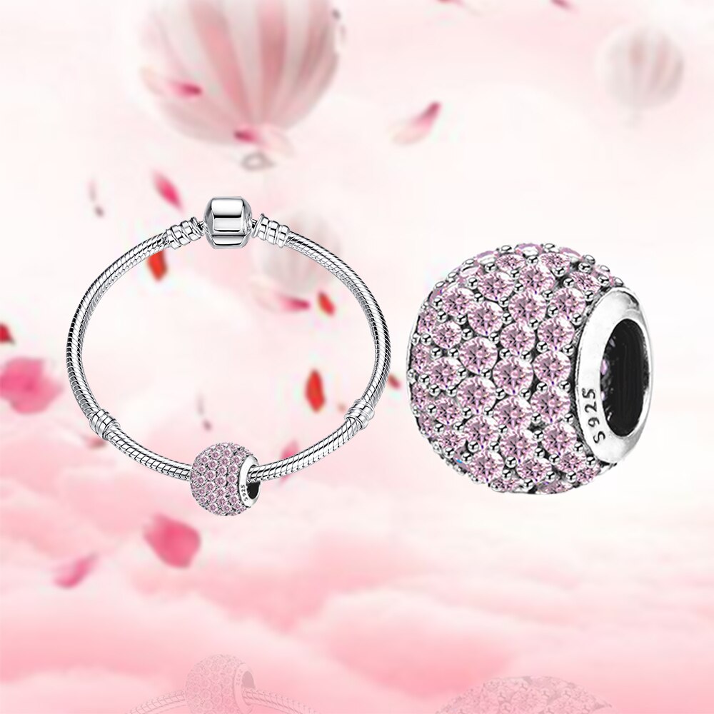 Perle rosa - Charm
