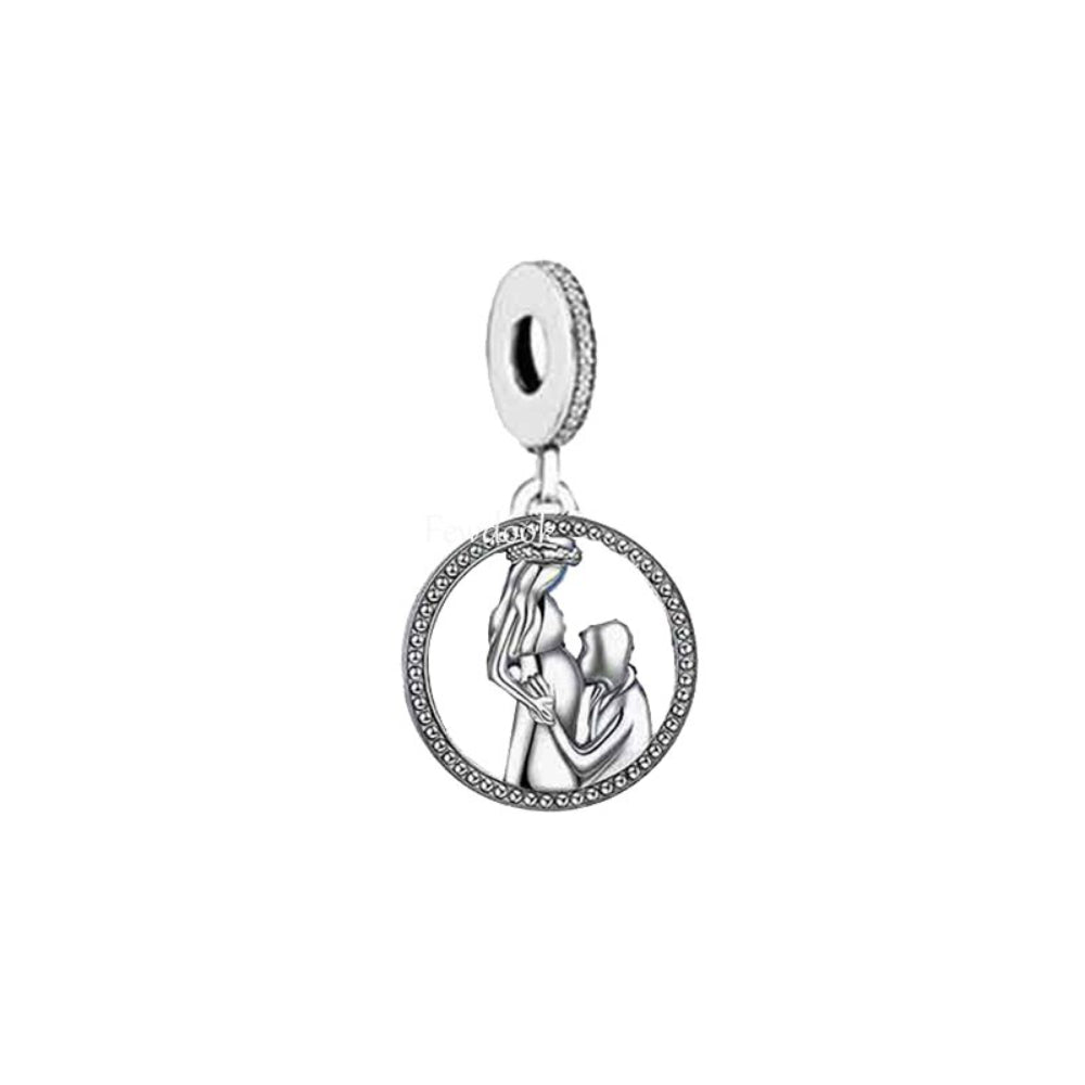 Pregnant - charm pendant