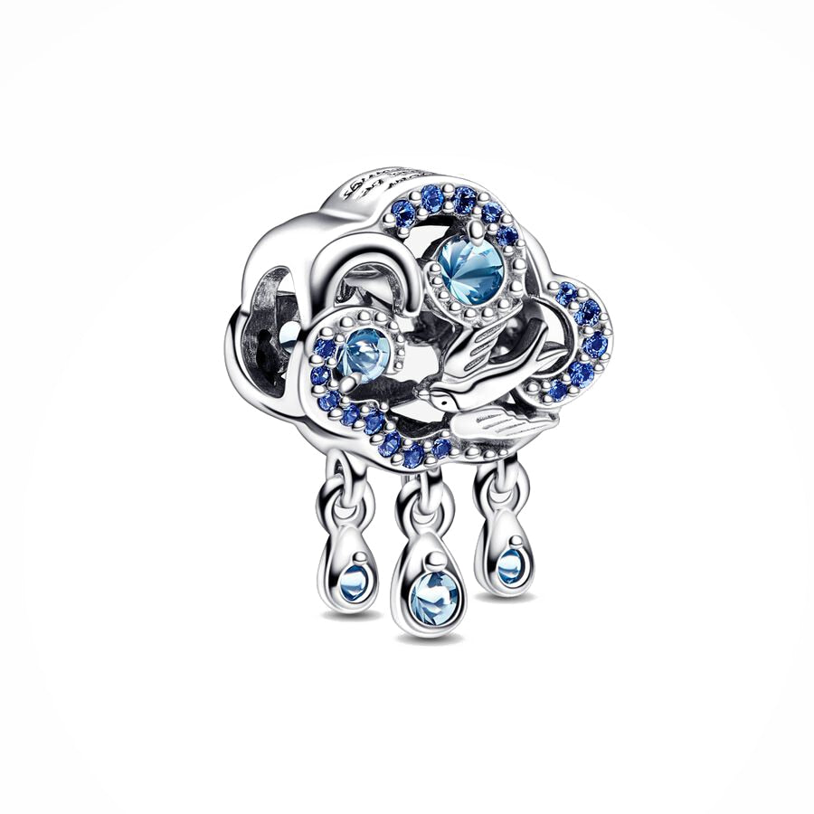 Wolke mit Schwalbe - Charm
