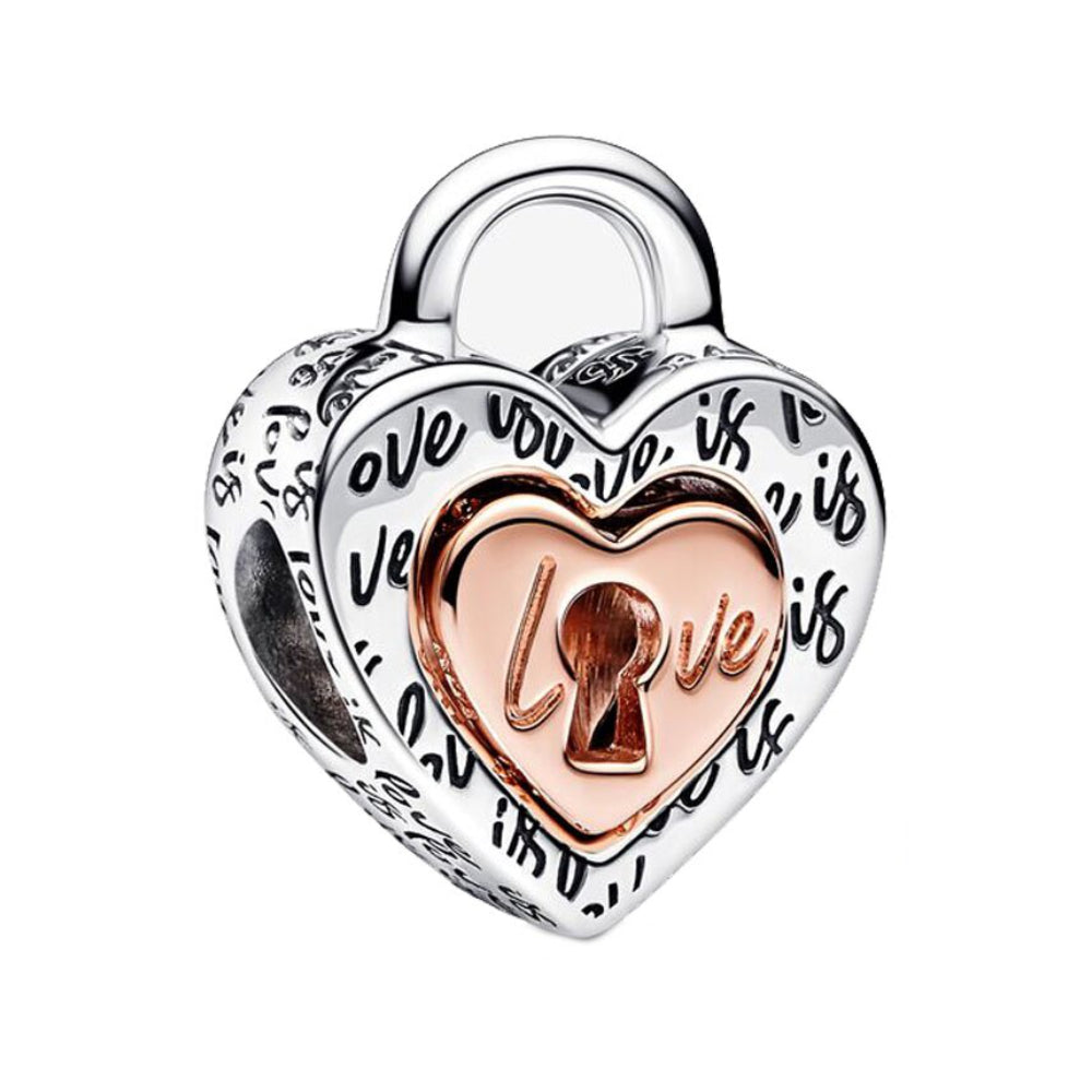 Heart Lock - Charm