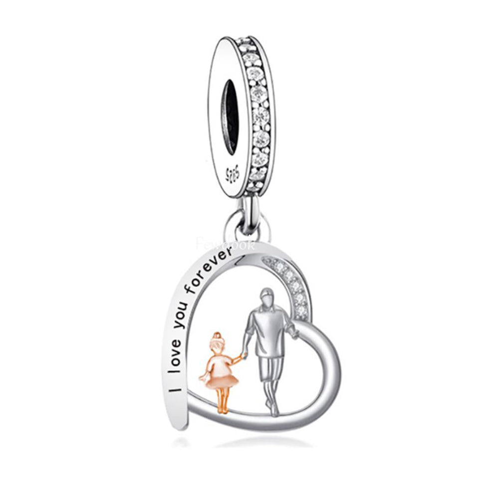 I love you forever - charm pendant