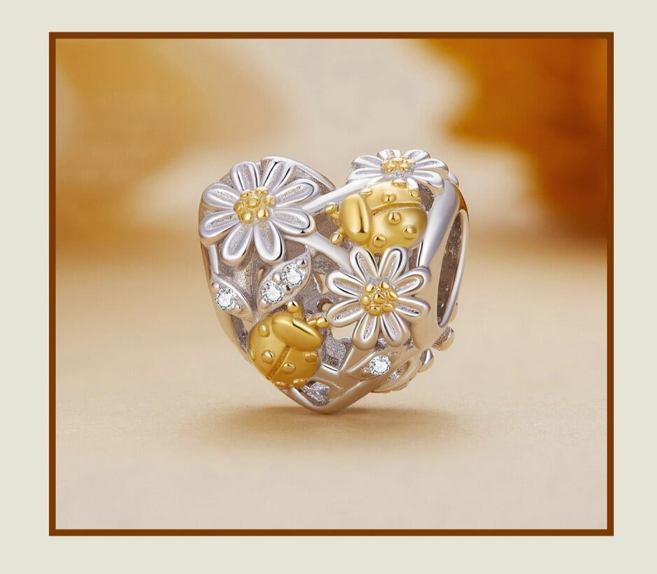 Gänseblümchen & Marienkäfer - Charm