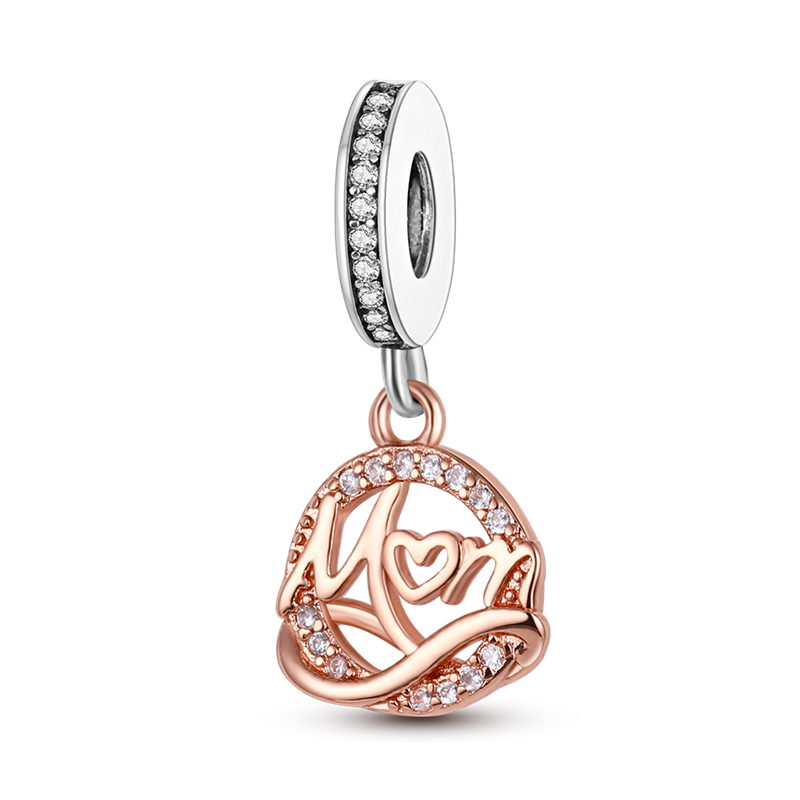 Mom rosé - Charm-Anhänger