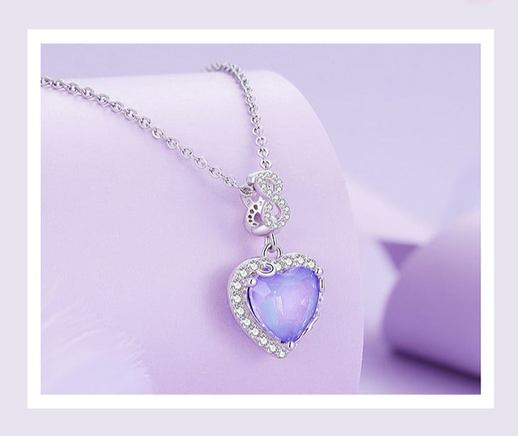 Infinity Heart - Charm-Anhänger