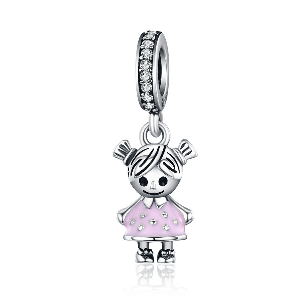 kleines Mädchen - Charms-Anhänger
