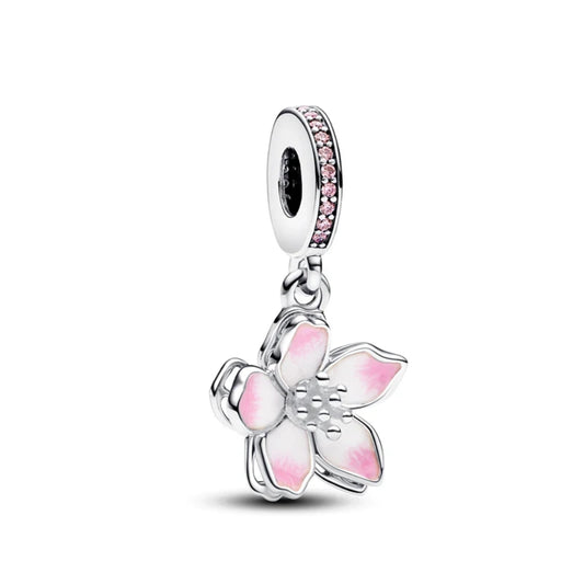 Cherry Blossom Charm Pendant