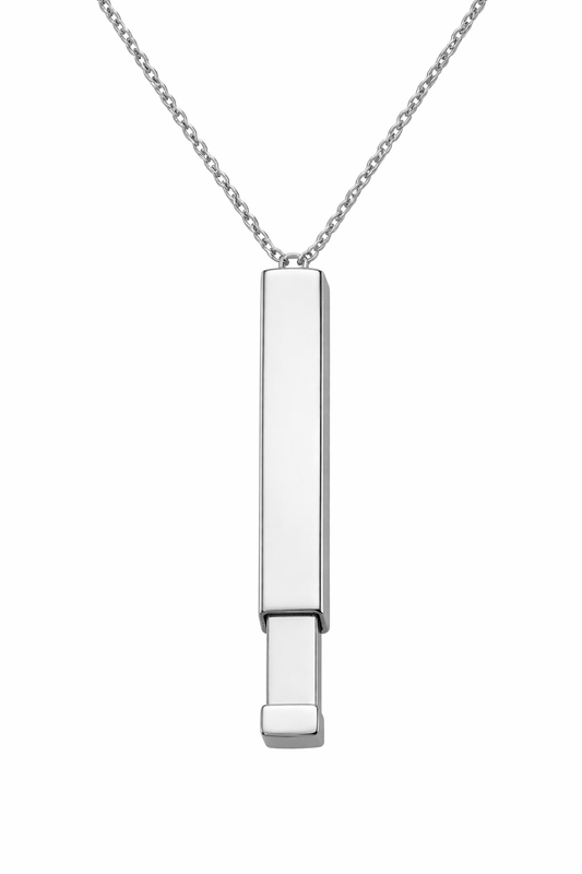 SecretLine Kette Silber – Gravur im Inneren