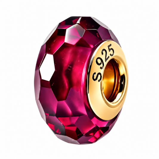 Rubinfeuer Gold – Charm