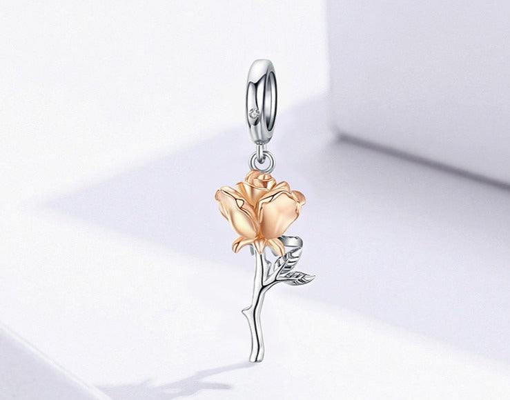 Rose - Charm-Anhänger
