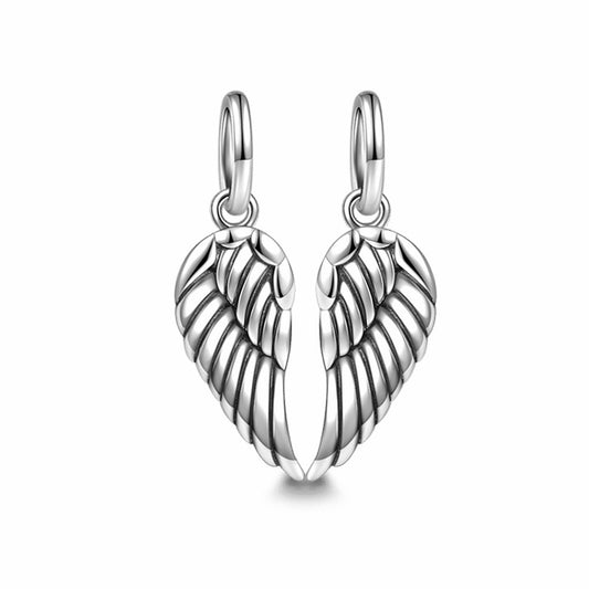 Engelsflügel (Doppelcharm) - Charm-Anhänger