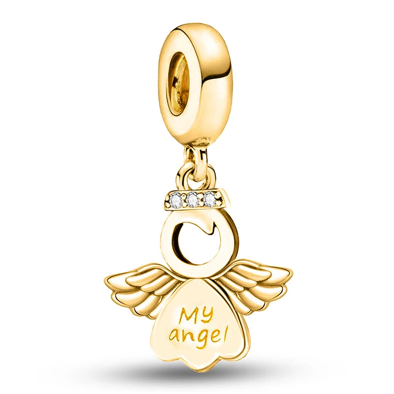 „My Angel“ – Schutzengel in Gold - Charm