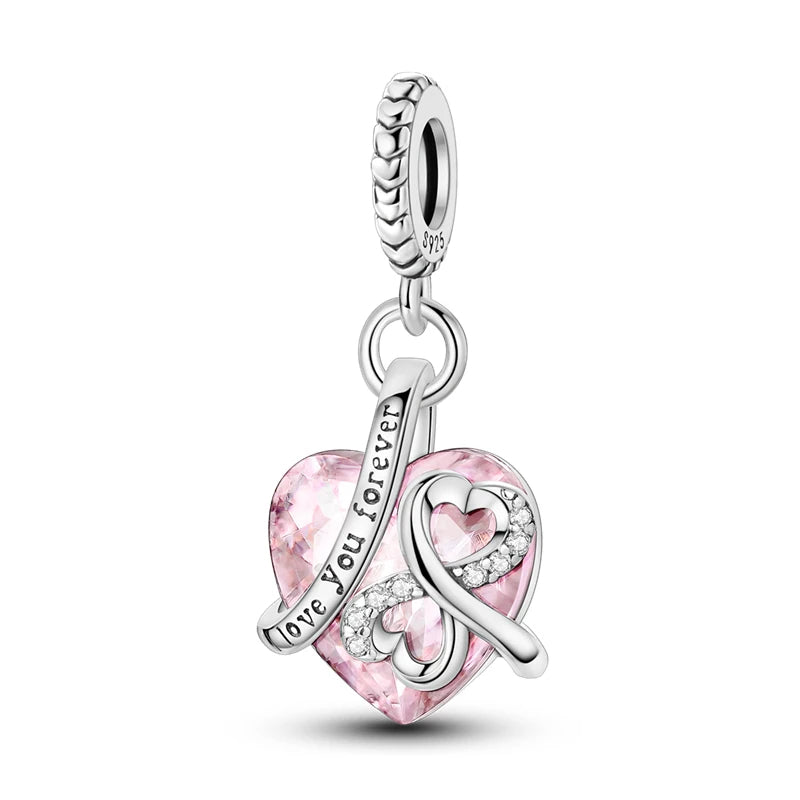 Unendliche Liebe – Herz Charm