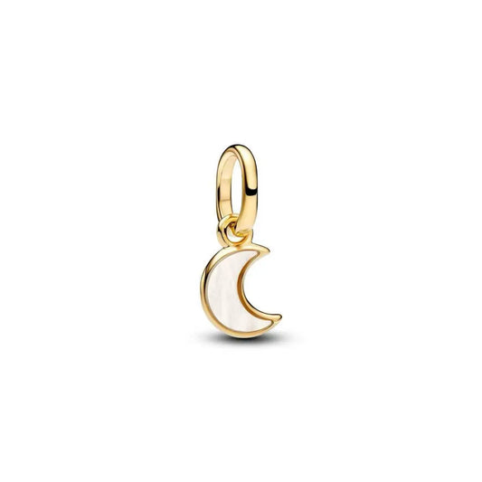 Mondschein Gold – Charm-Anhänger