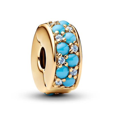 Goldene Lagune Clip -  Charm