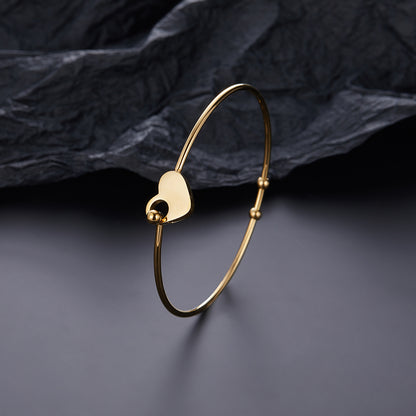 Herz gold - Armreif