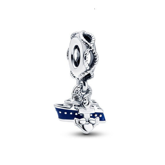 Kreuzfahrtschiff - Charm-Anhänger