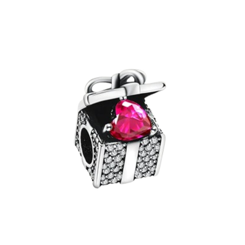 Funkelnde Geschenkbox – Charm