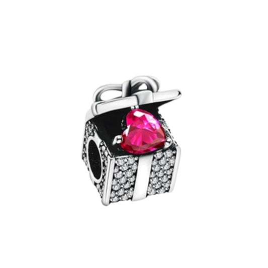 Funkelnde Geschenkbox – Charm