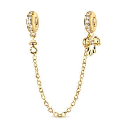 Schleifen Sicherheitskette Gold – Komfortkette