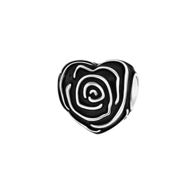 Schwarzes Herz – Charm