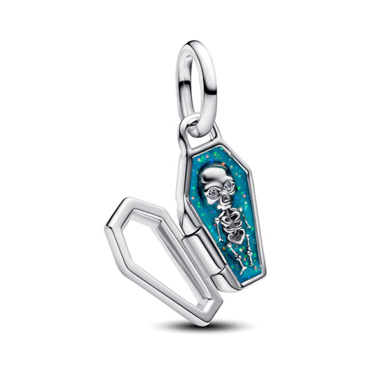 Sarg-Skelett Charm – Glow in the Dark