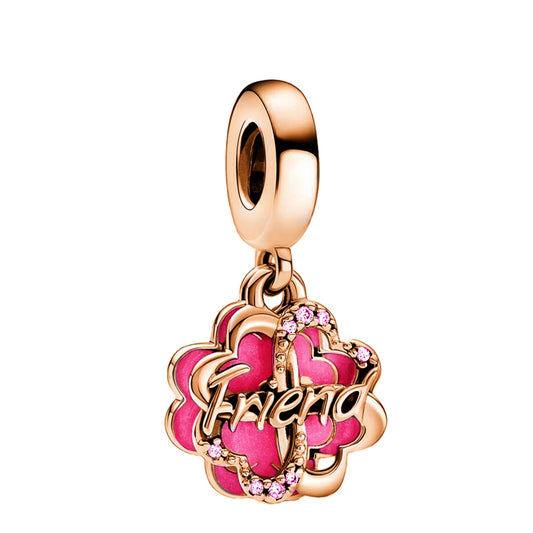 Friend rosé - Charm-Anhänger