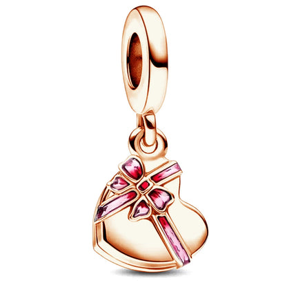 Pralinen rosé - Charm-Anhänger