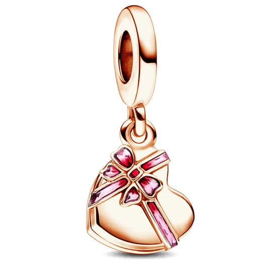 Pralinen rosé - Charm-Anhänger