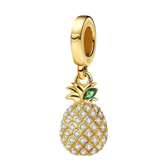 Ananas gold - Charm