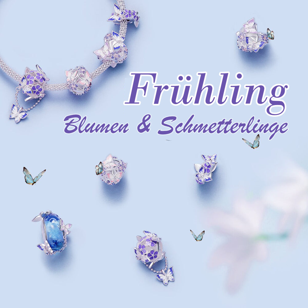 Frühling - Schmetterlinge am Wasser - Charm
