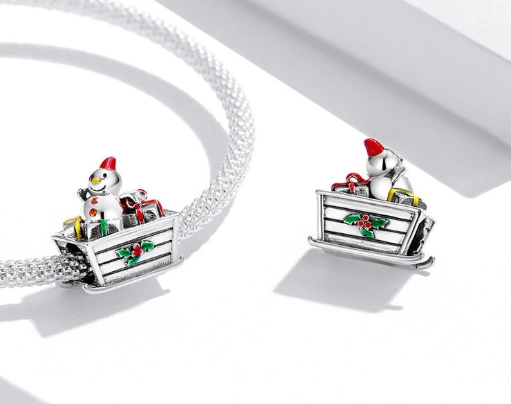 Weihnachtsschlitten - Charm