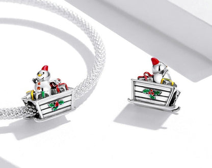 Weihnachtsschlitten - Charm
