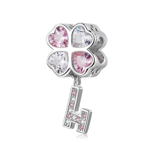 Key to happiness - charm pendant