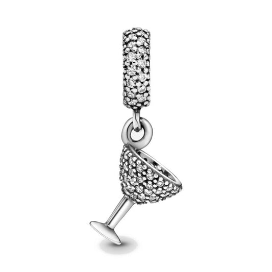 Martini-Glas - Charm-Anhänger