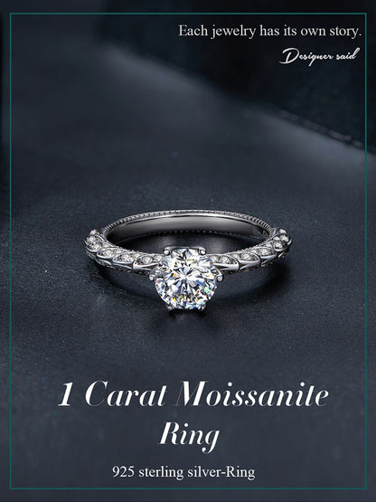 Shiny Luxury - Moissanite Ring