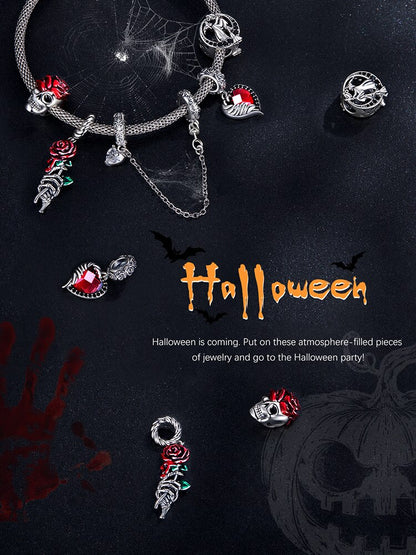 Skeleton Rose - Charm-Anhänger